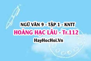 Soạn bài Hoàng Hạc lâu tống Mạnh Hạo Nhiên chi Quảng Lăng trang 112 Ngữ văn lớp 9 tập 1 Kết nối tri thức